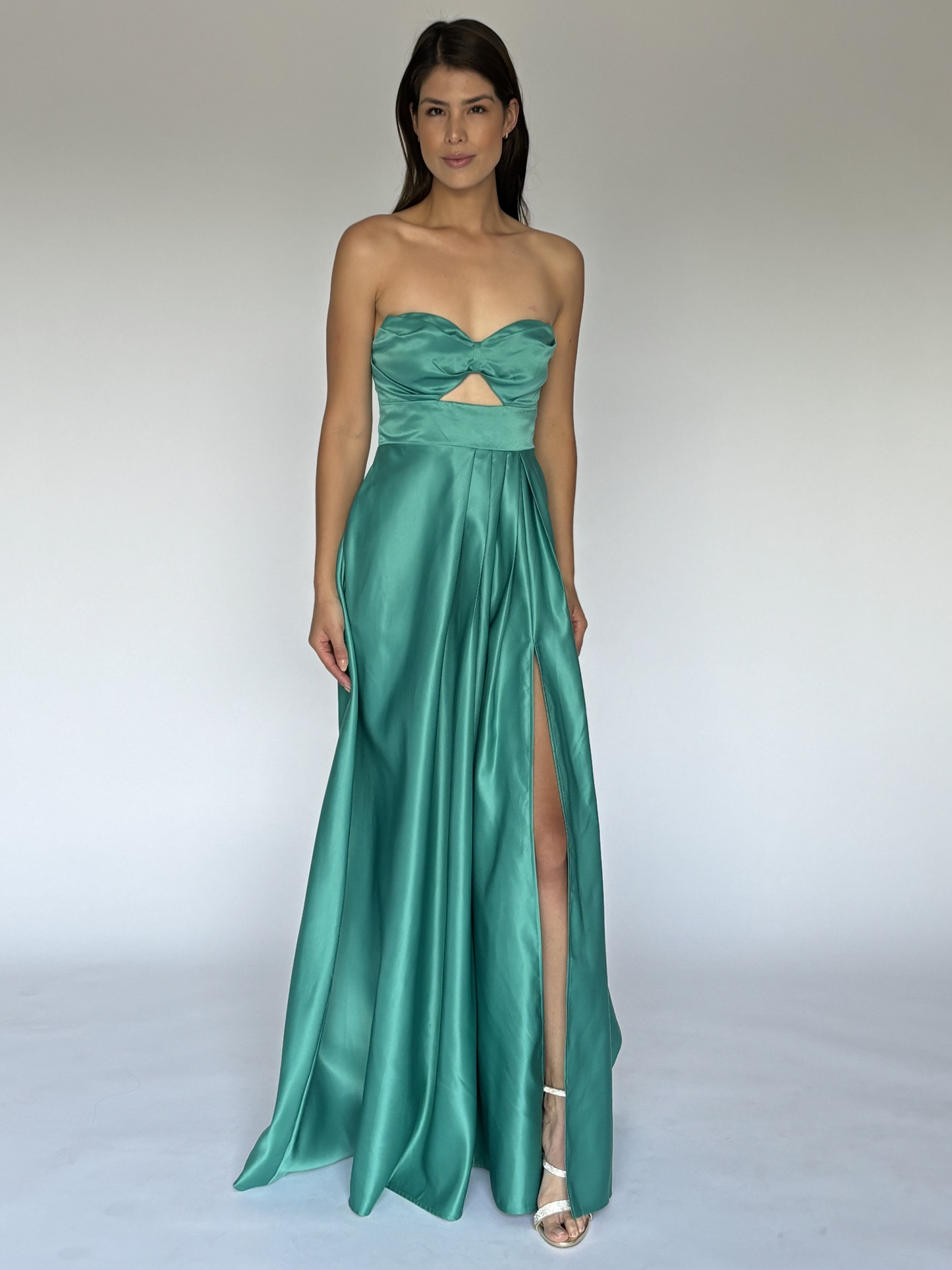 VESTIDO VERDE 22425