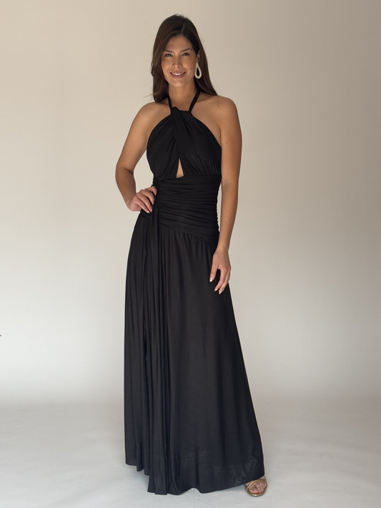 VESTIDO NEGRO D10788