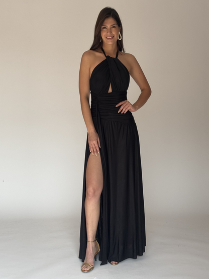 VESTIDO NEGRO D10788