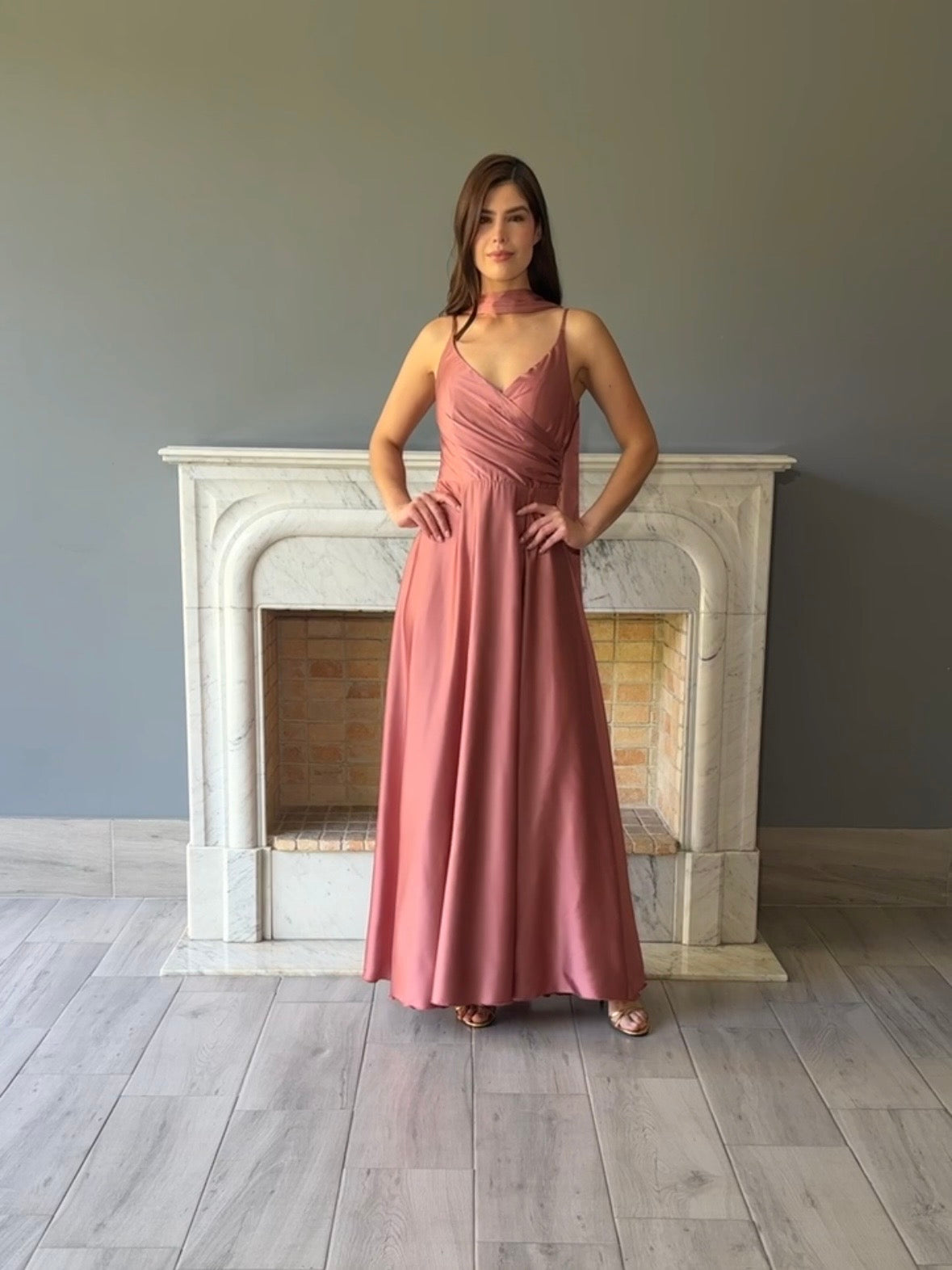 VESTIDO ROSA