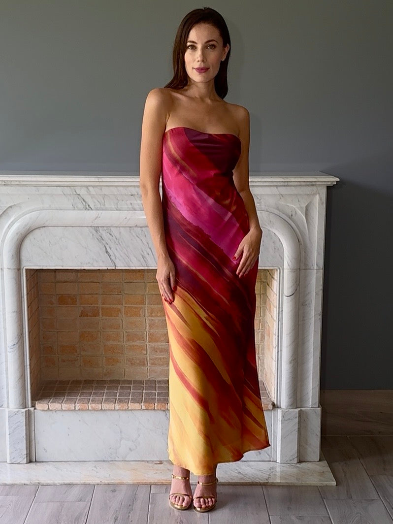 VESTIDO MIDI ESTAMPADO 11771