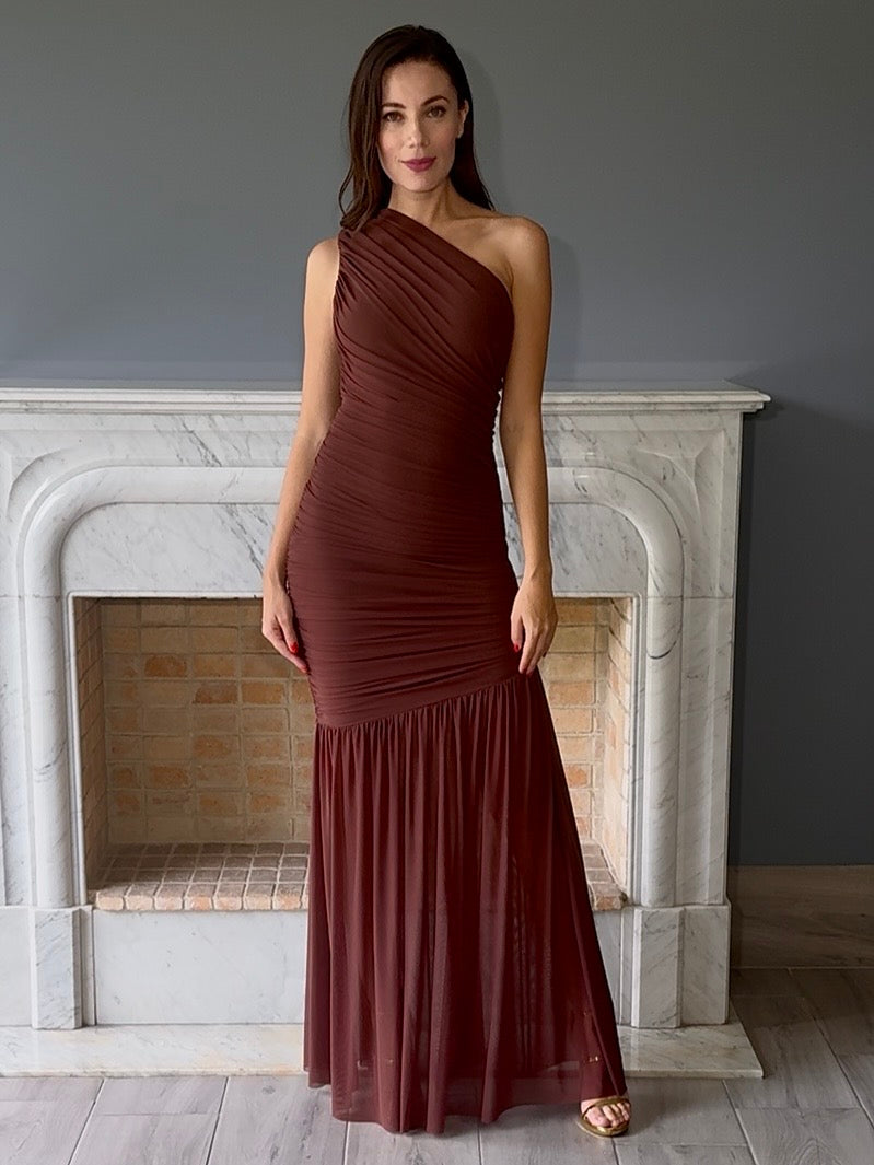 VESTIDO CAFE 5535