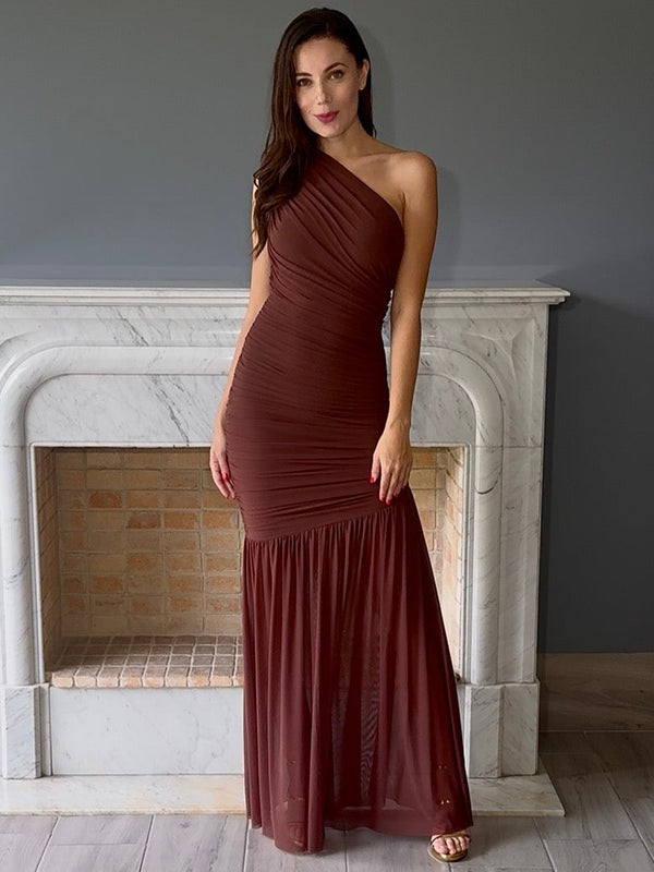 VESTIDO CAFE 5535