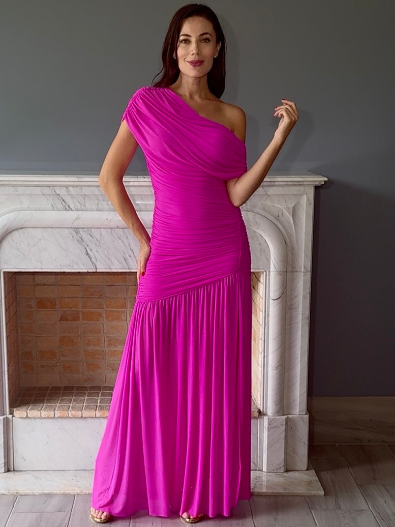 VESTIDO ROSA 7012