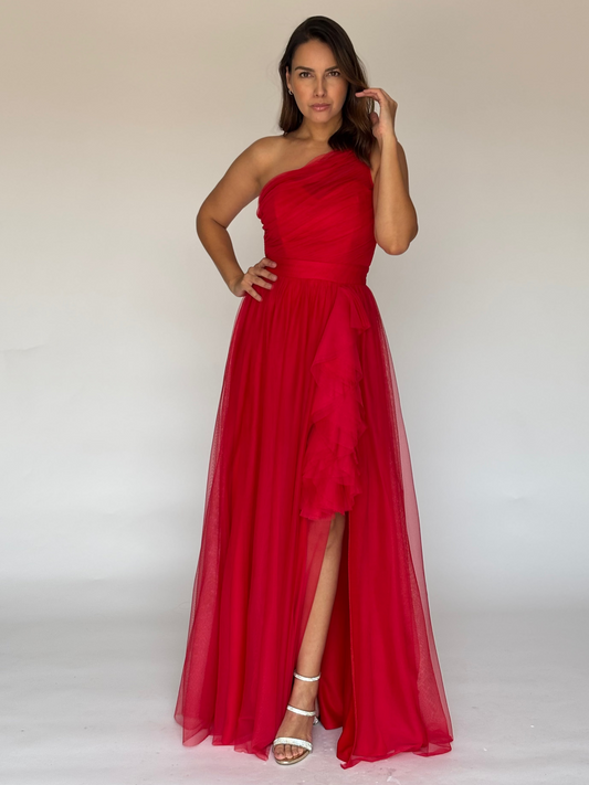 VESTIDO ROJO 507826