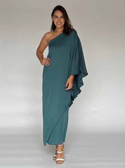 VESTIDO VERDE 7865