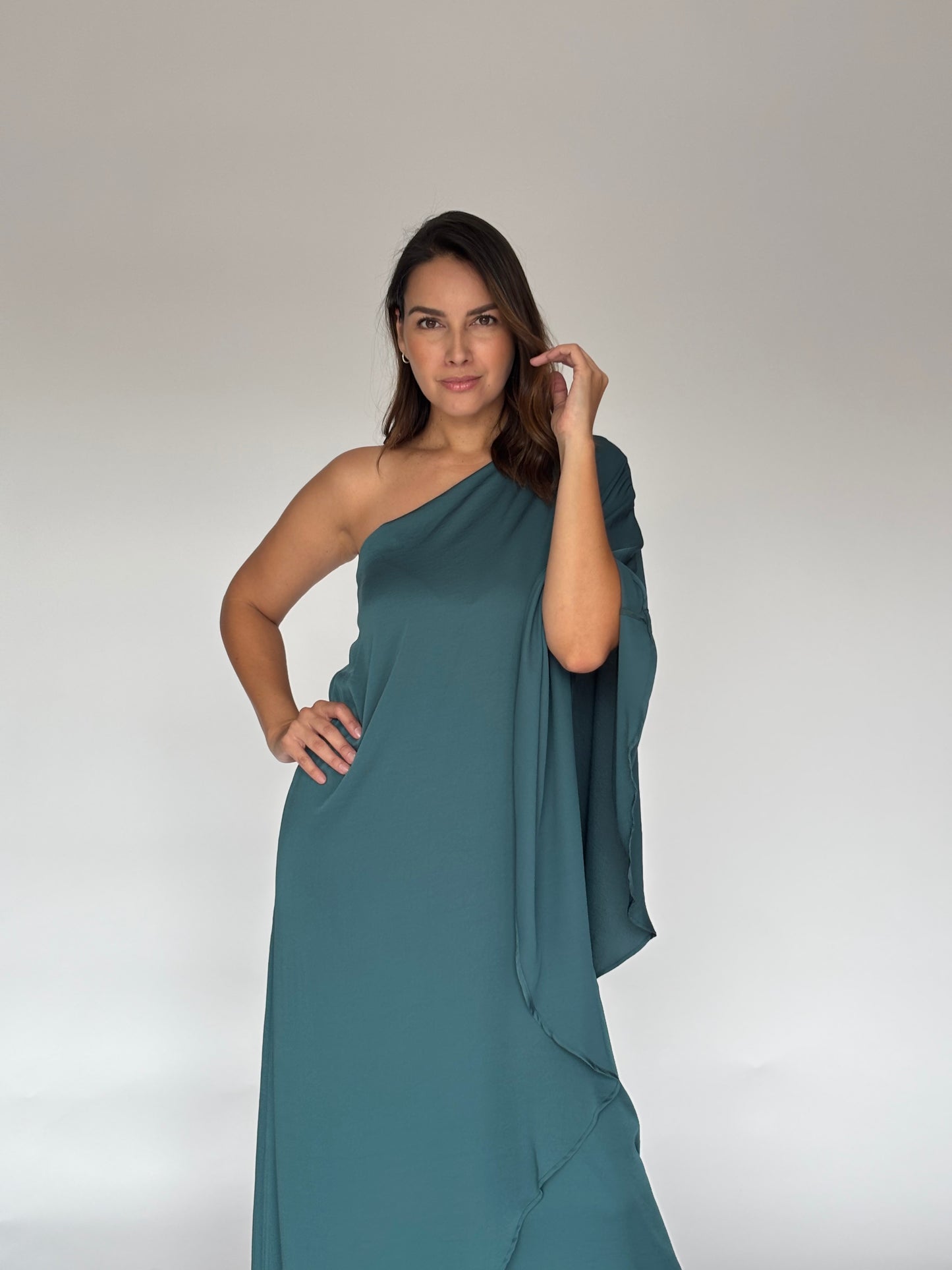 VESTIDO VERDE 7865