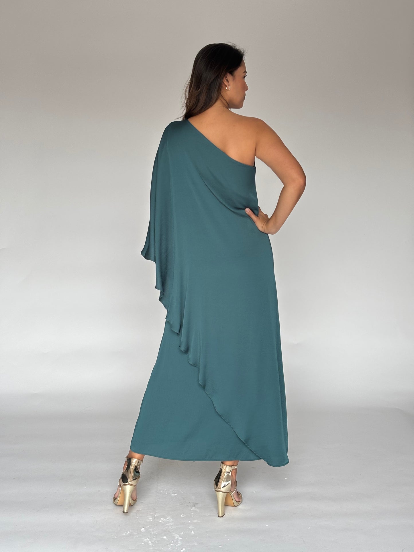 VESTIDO VERDE 7865