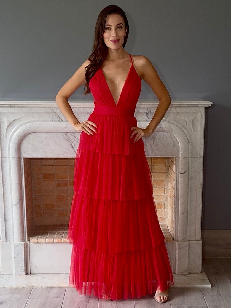 VESTIDO ROJO 507939