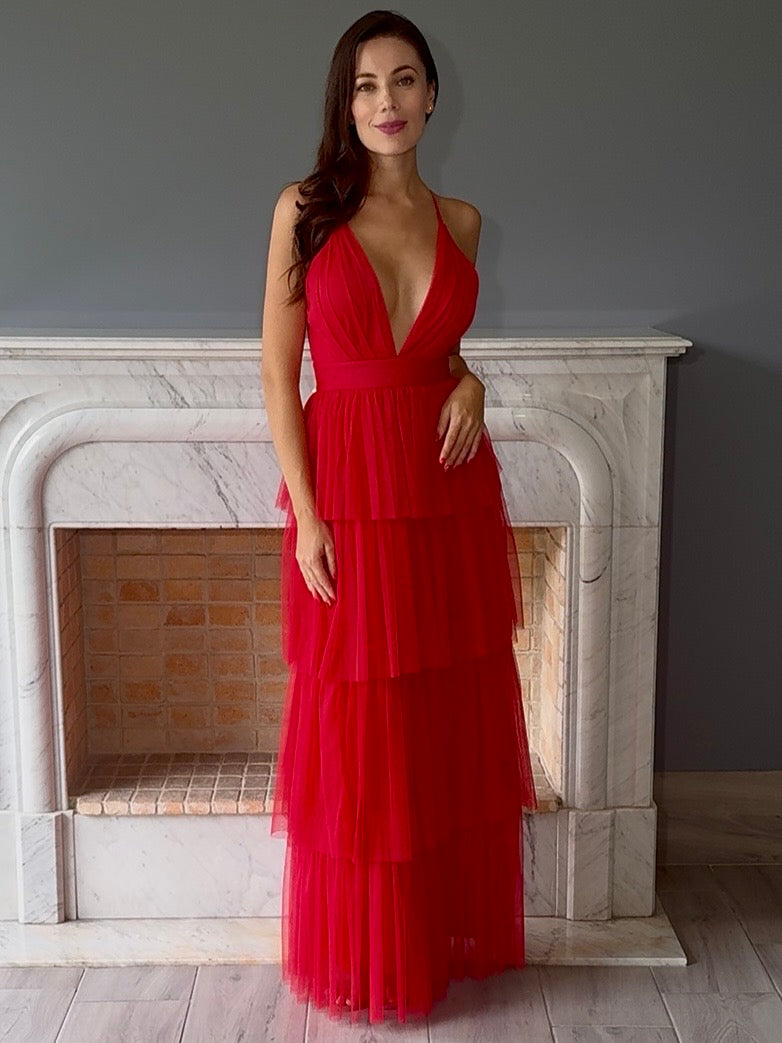 VESTIDO ROJO 507939