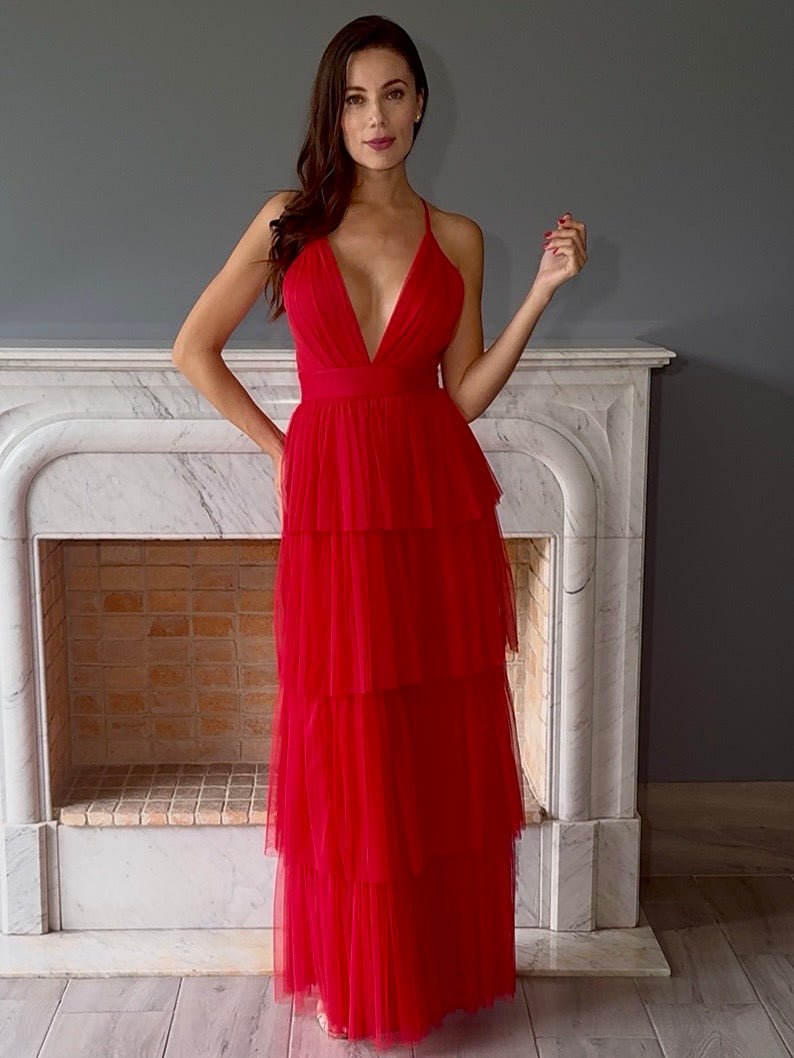 VESTIDO ROJO 507939