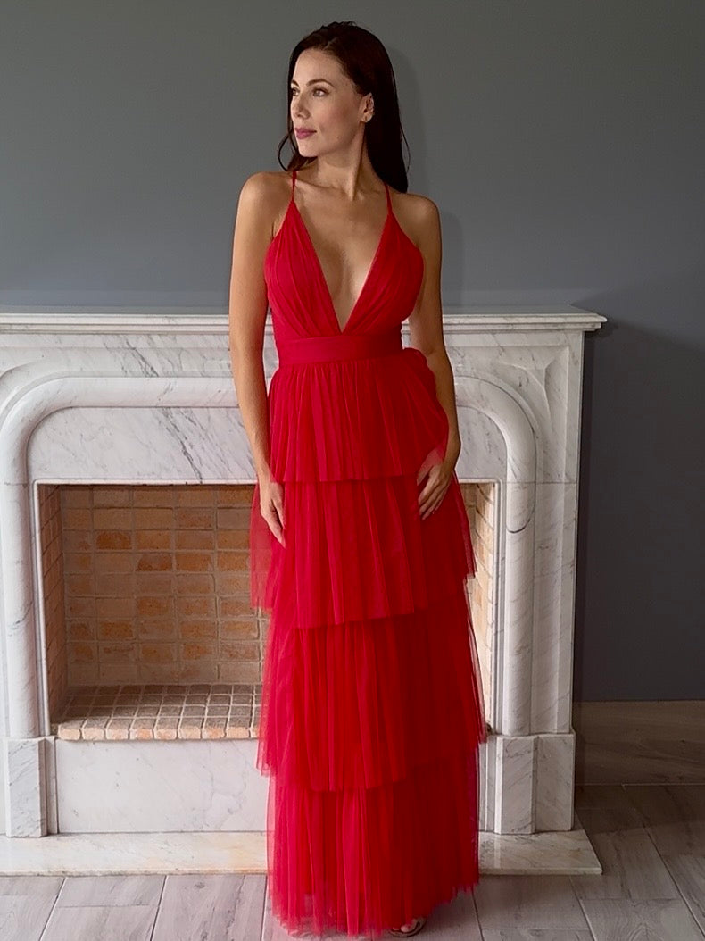 VESTIDO ROJO 507939