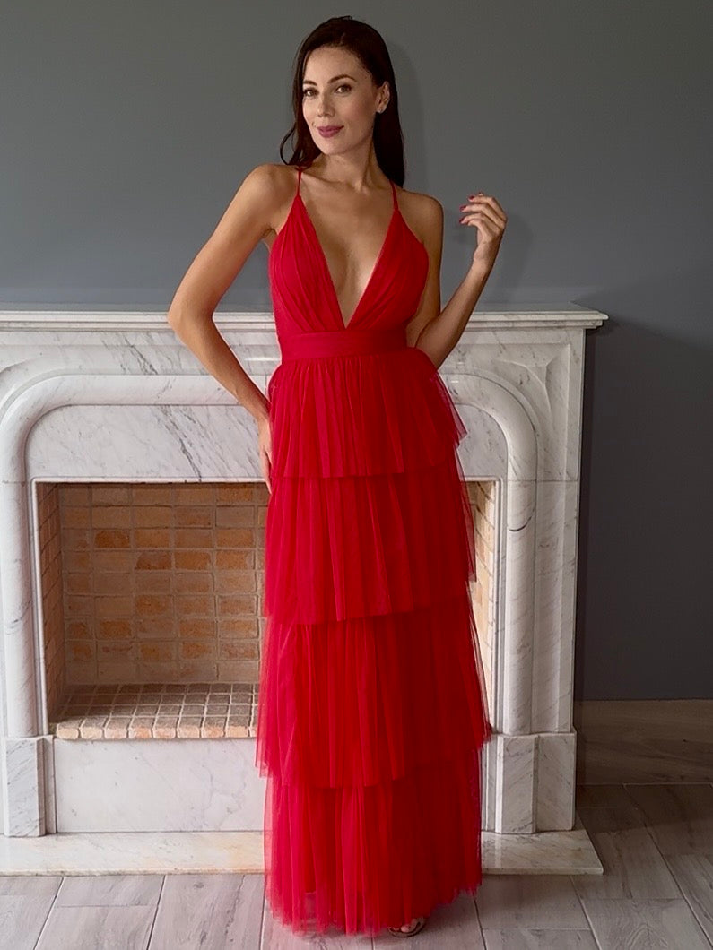 VESTIDO ROJO 507939