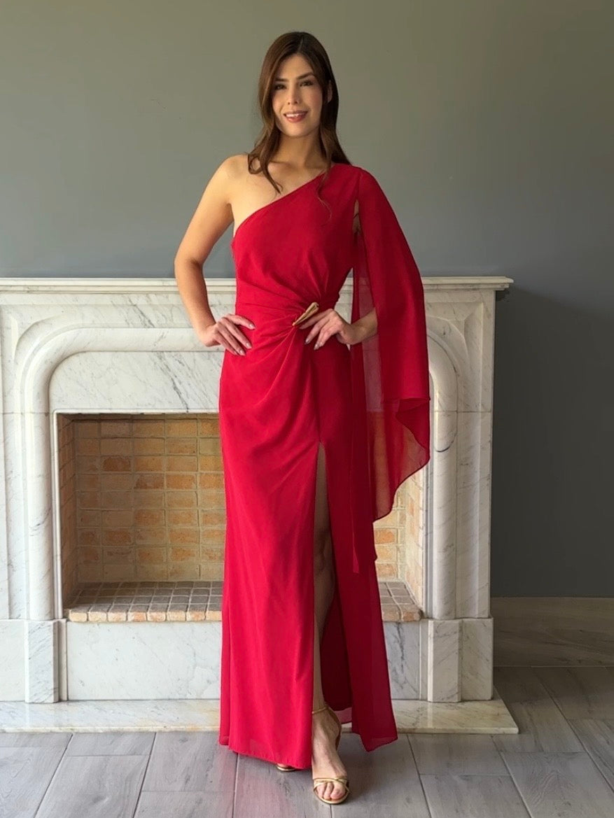 VESTIDO ROJO 14866