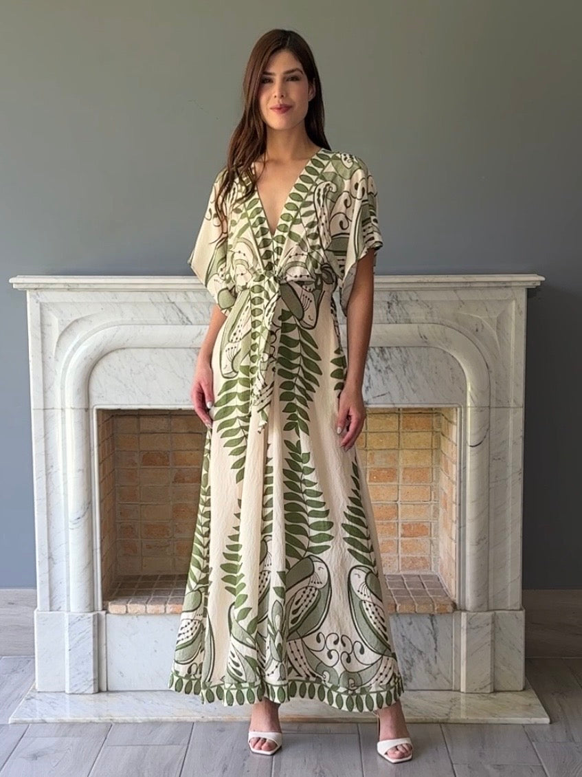 JUMPSUIT ESTAMPADO VERDE 3519H
