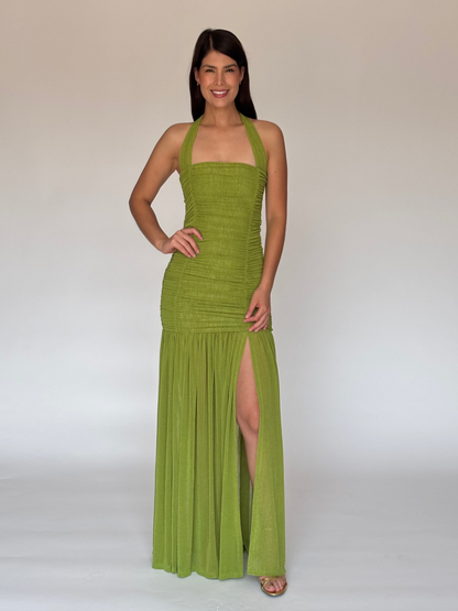 VESTIDO VERDE  D11511