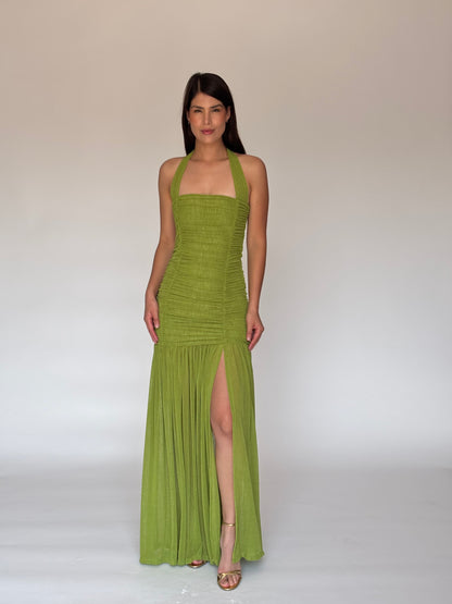 VESTIDO VERDE  D11511