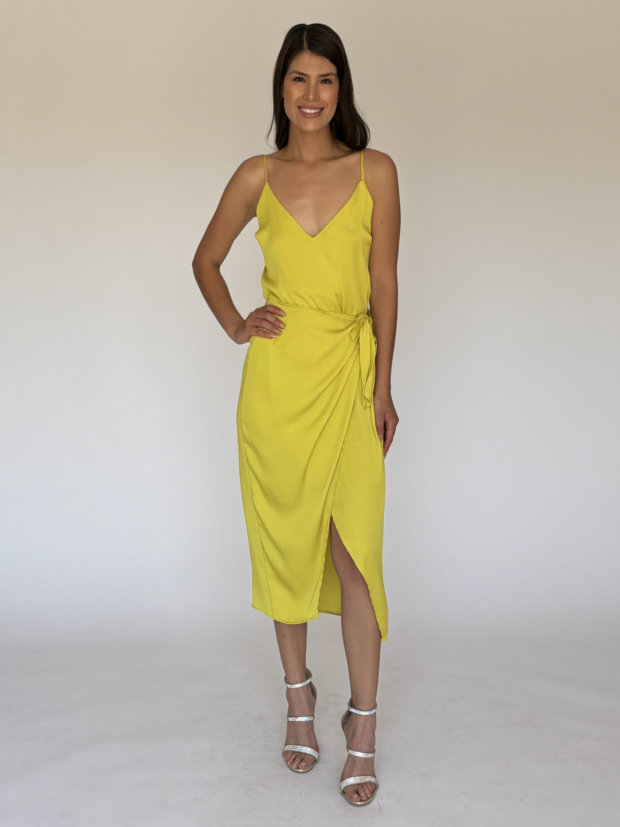 VESTIDO AMARILLO d8333