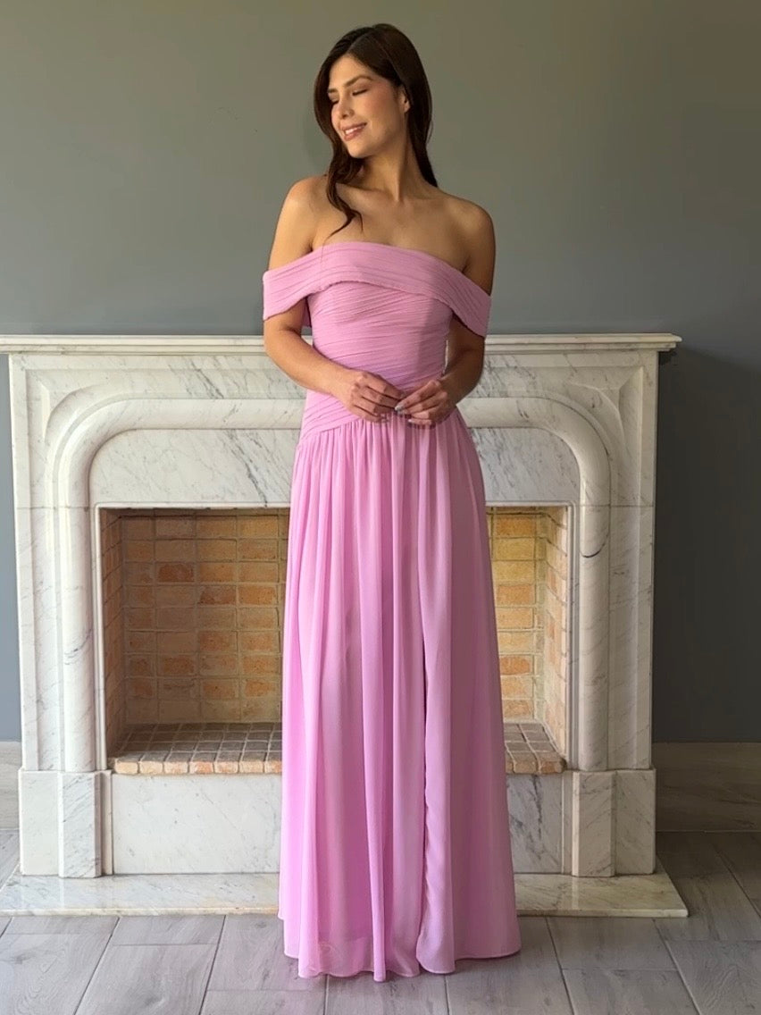 VESTIDO ROSA 25145
