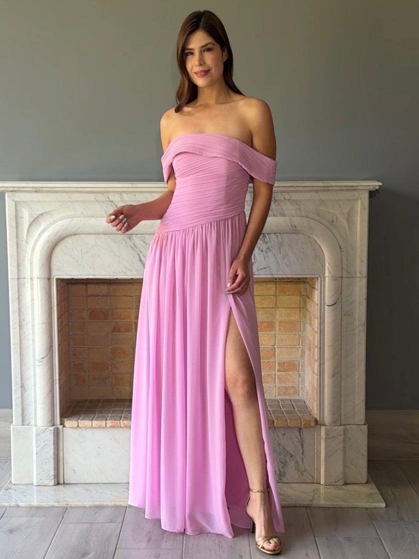 VESTIDO ROSA 25145