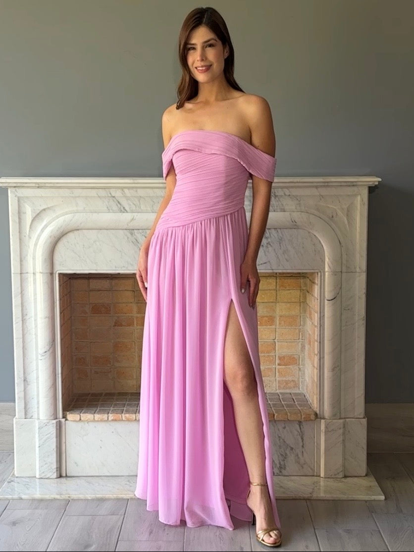 VESTIDO ROSA 25145