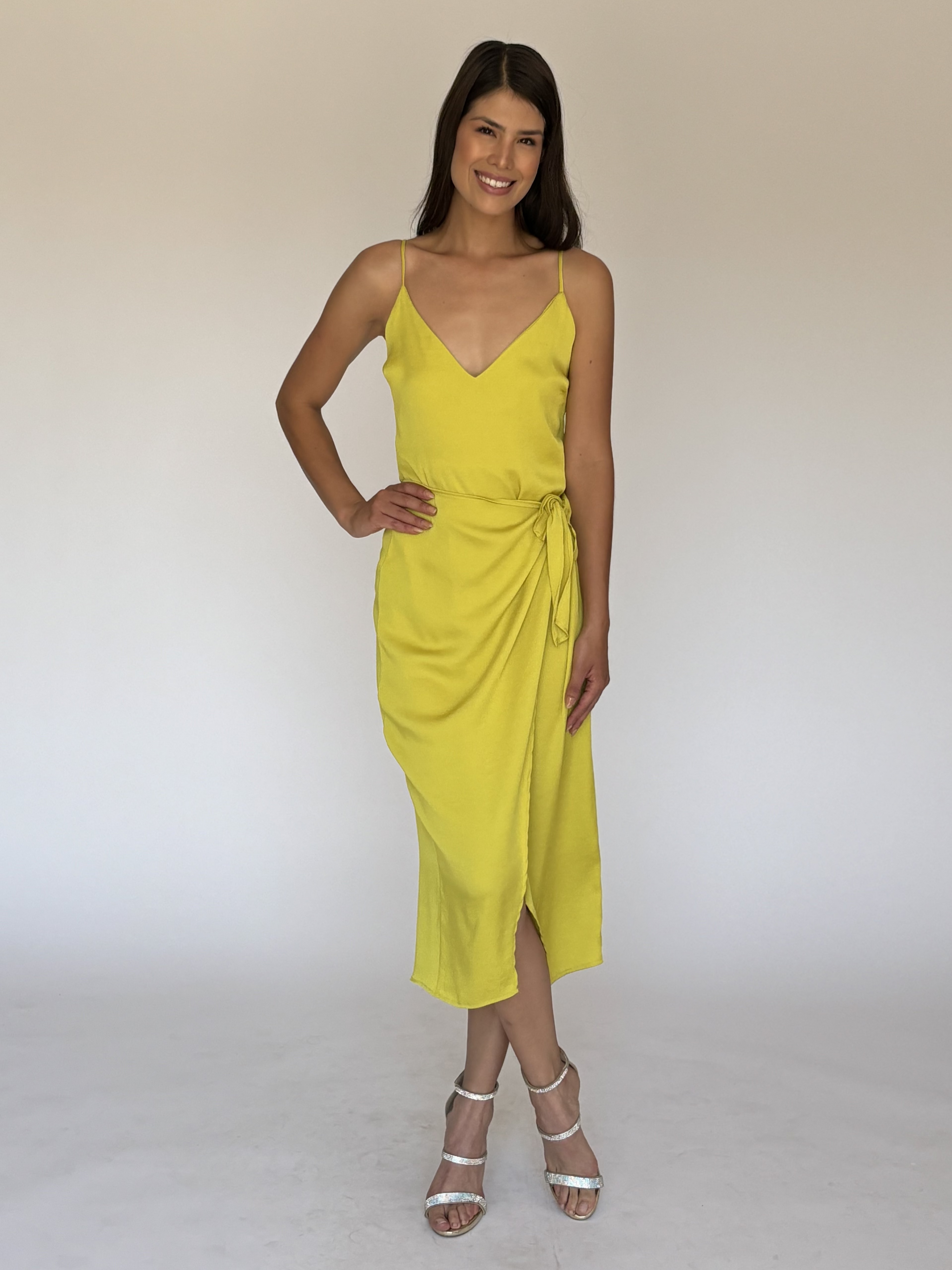 VESTIDO AMARILLO d8333