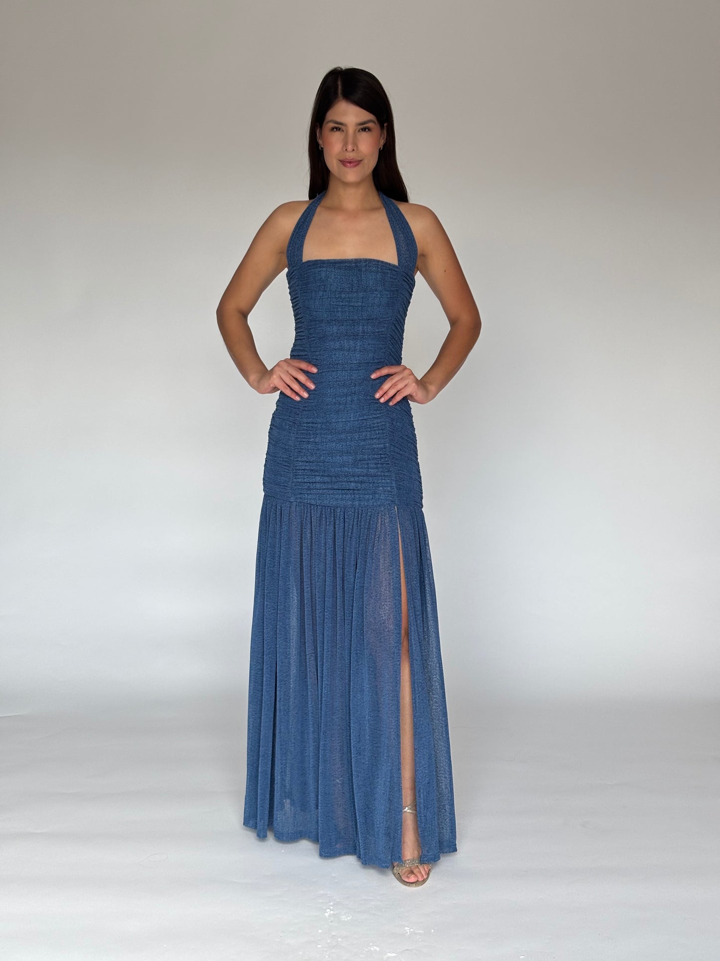 VESTIDO AZUL D11511