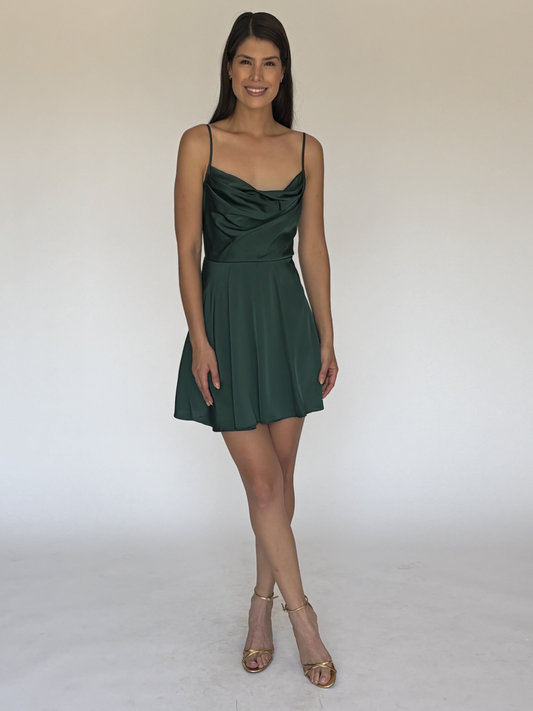 VESTIDO VERDE M2370