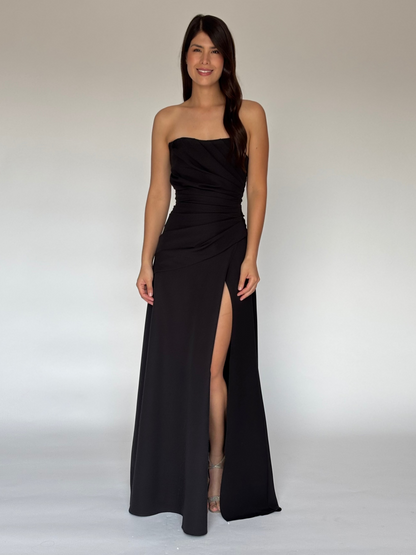 VESTIDO NEGRO D11075
