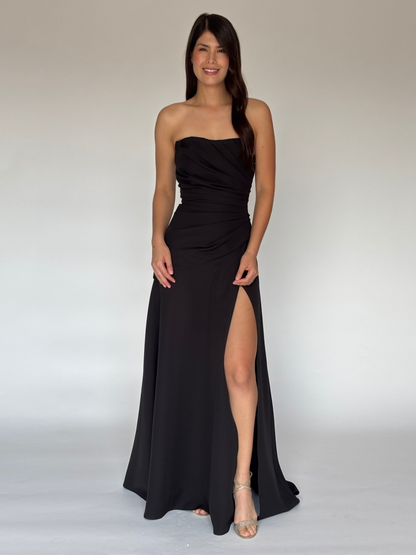 VESTIDO NEGRO D11075