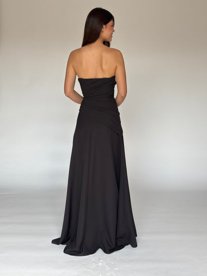 VESTIDO NEGRO D11075