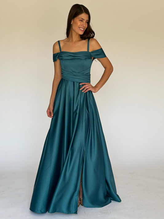 VESTIDO VERDE 22388