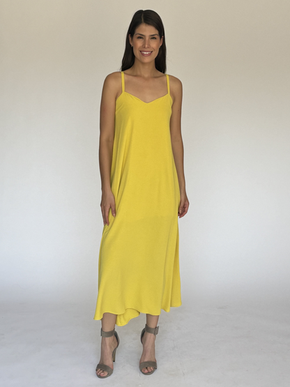 VESTIDO AMARILLO D8588