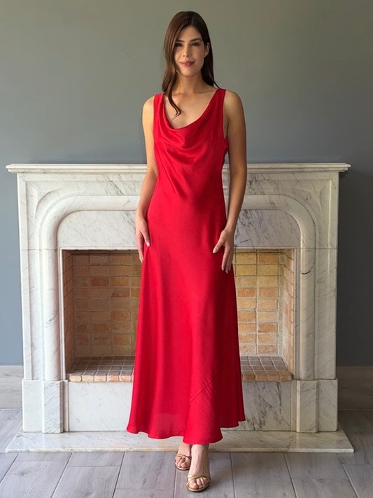 VESTIDO ROJO D9751