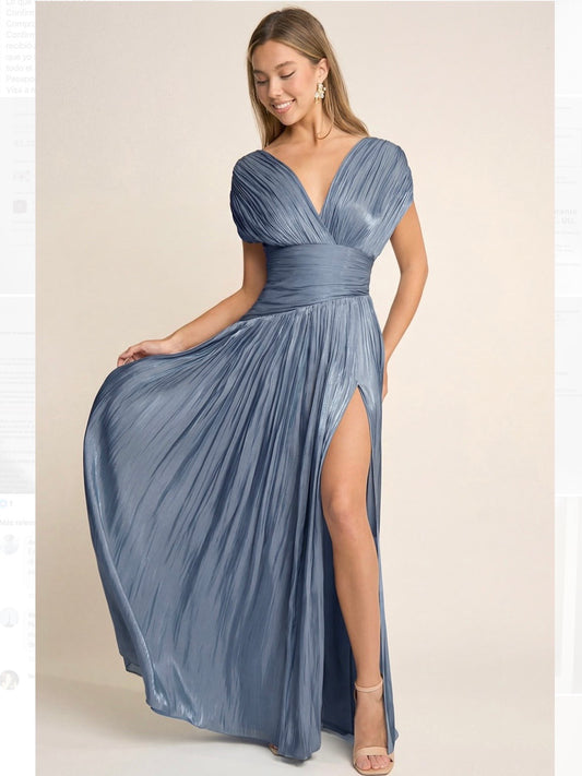 VESTIDO AZUL EXTRA 25096X