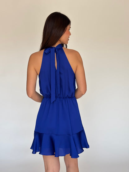 VESTIDO AZUL D8585