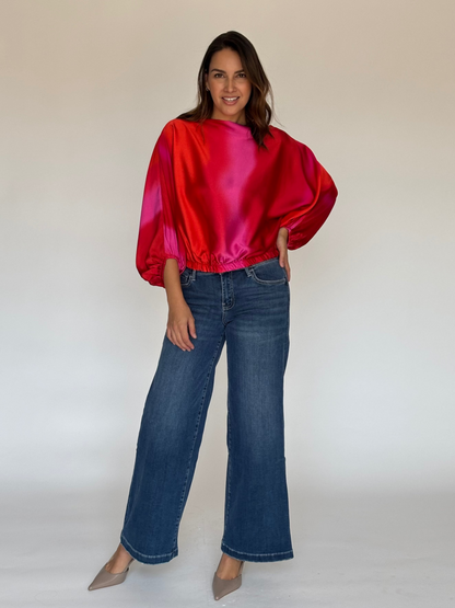 BLUSA ROJA T8997