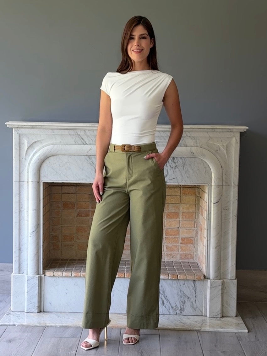 PANTALON VERDE  P132A