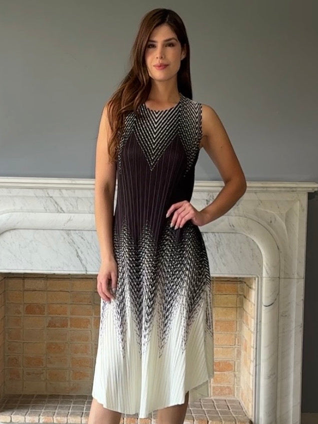 VESTIDO MIDI NEGRO 40803