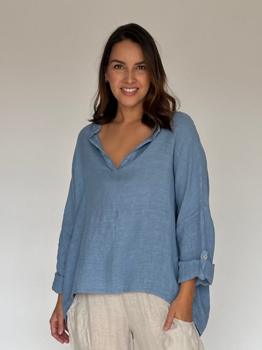 BLUSA AZUL 11754