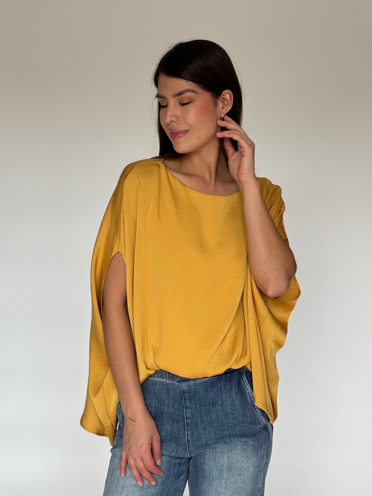 BLUSA AMARILLA T8361