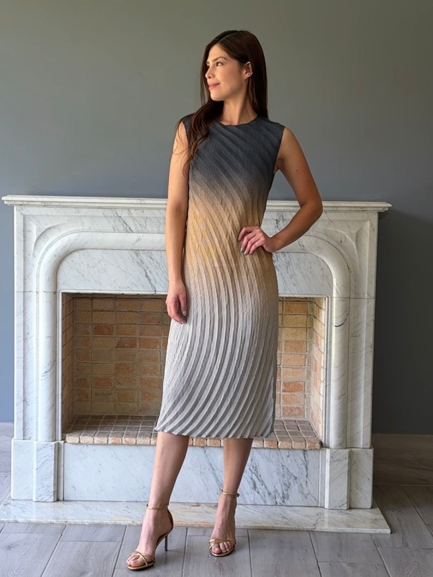 VESTIDO MIDI COLORES 40801