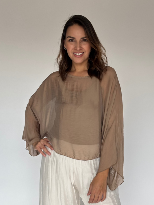 BLUSA CAFE Z7294