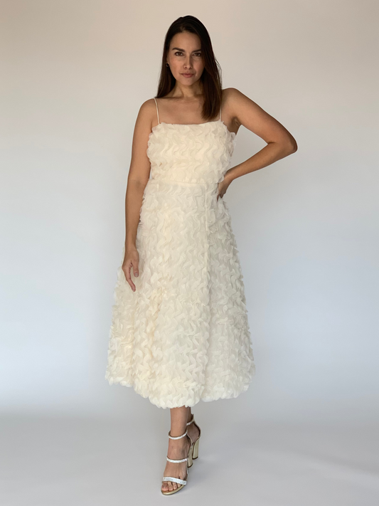 VESTIDO BEIGE D14921