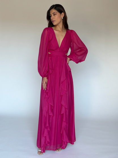 VESTIDO MANGA LARGA 22037