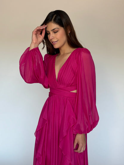 VESTIDO MANGA LARGA 22037