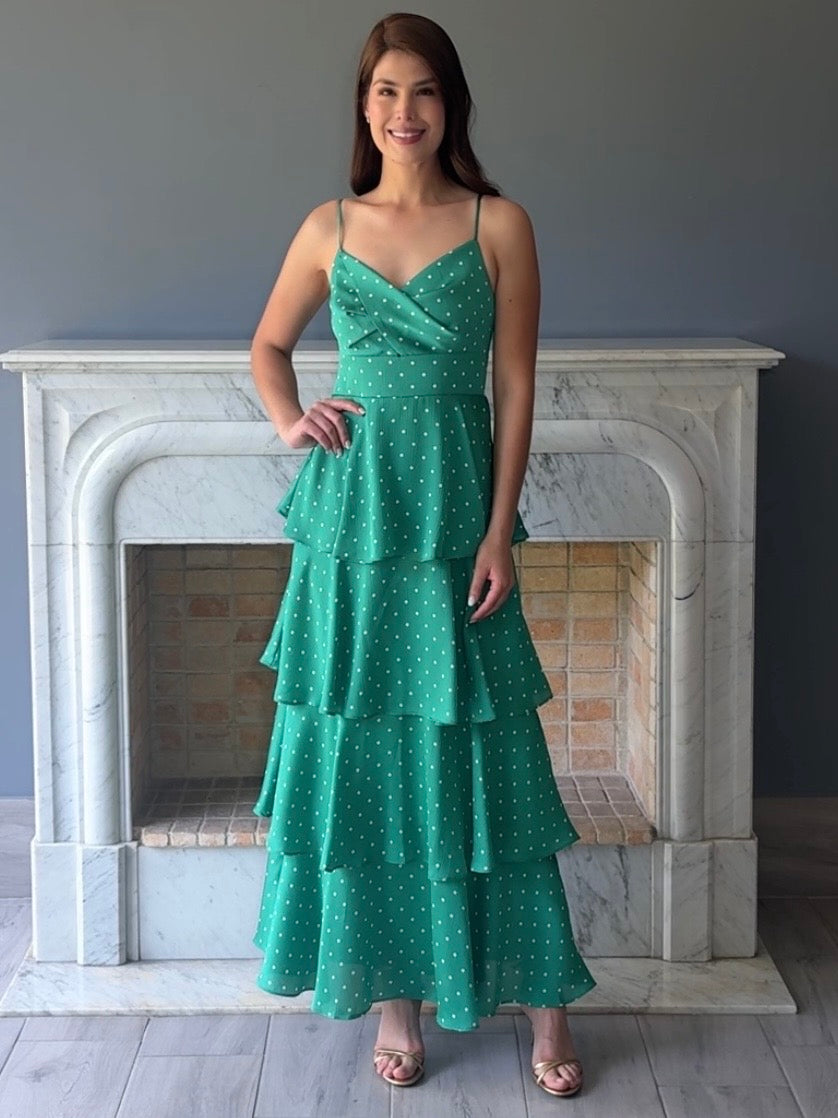 VESTIDO VERDE 93207