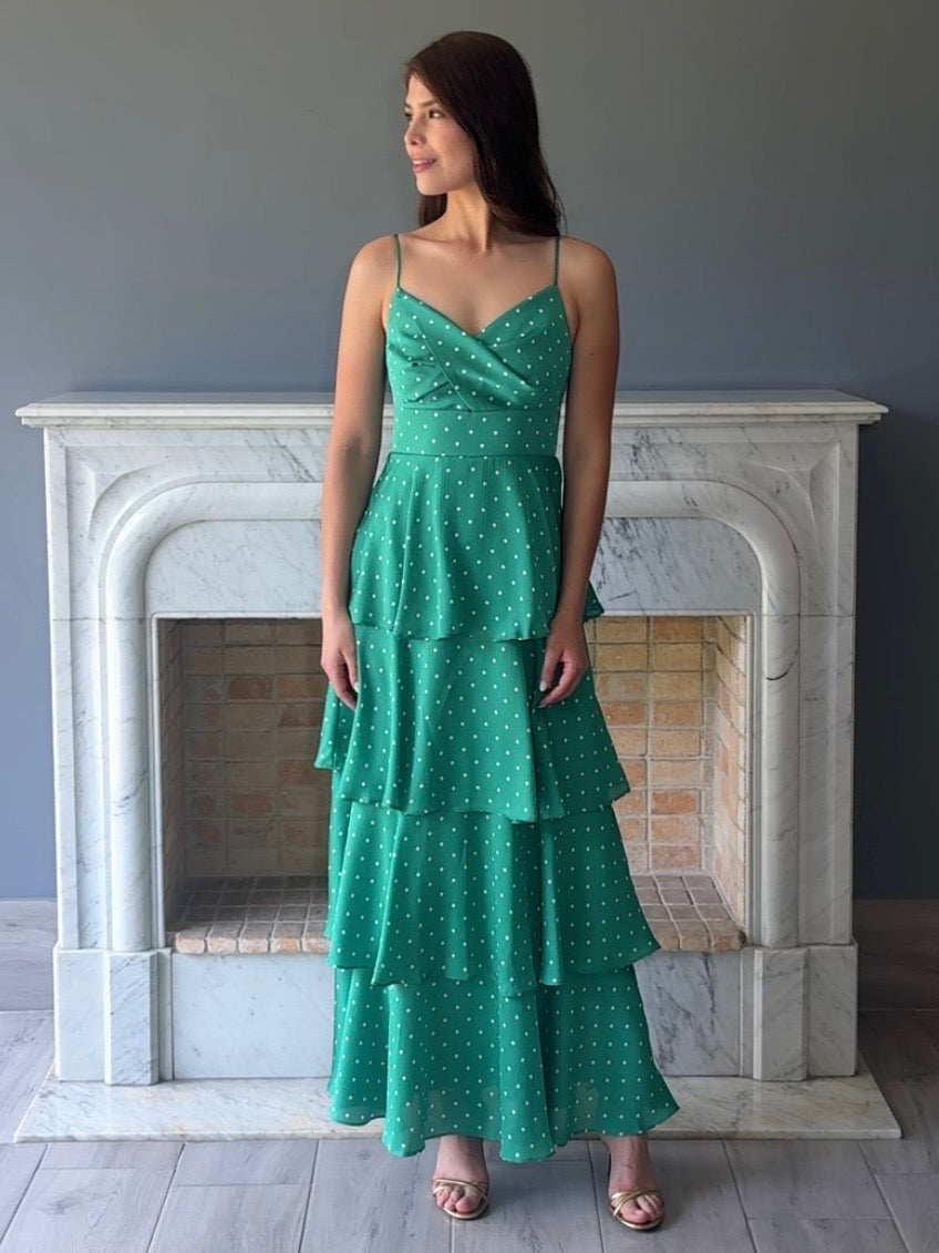 VESTIDO VERDE 93207