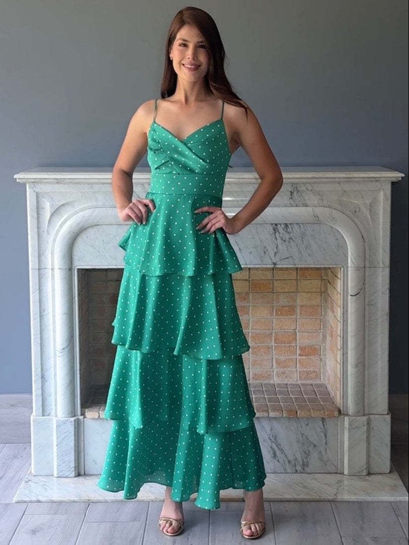 VESTIDO VERDE 93207