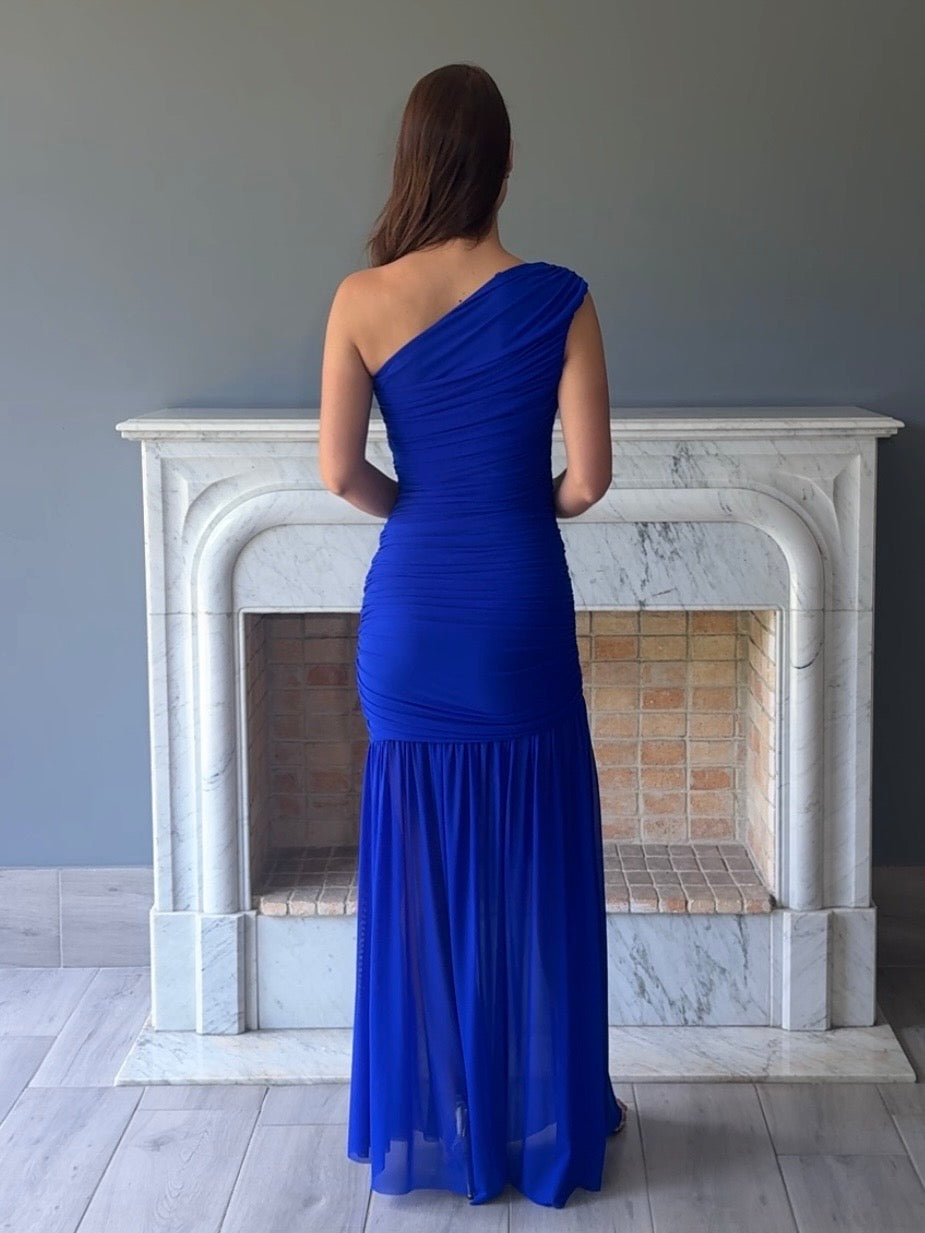 VESTIDO AZUL 6393